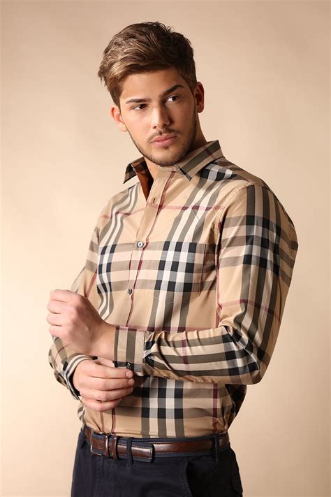 burberry plaid beret|burberry clothing for men.